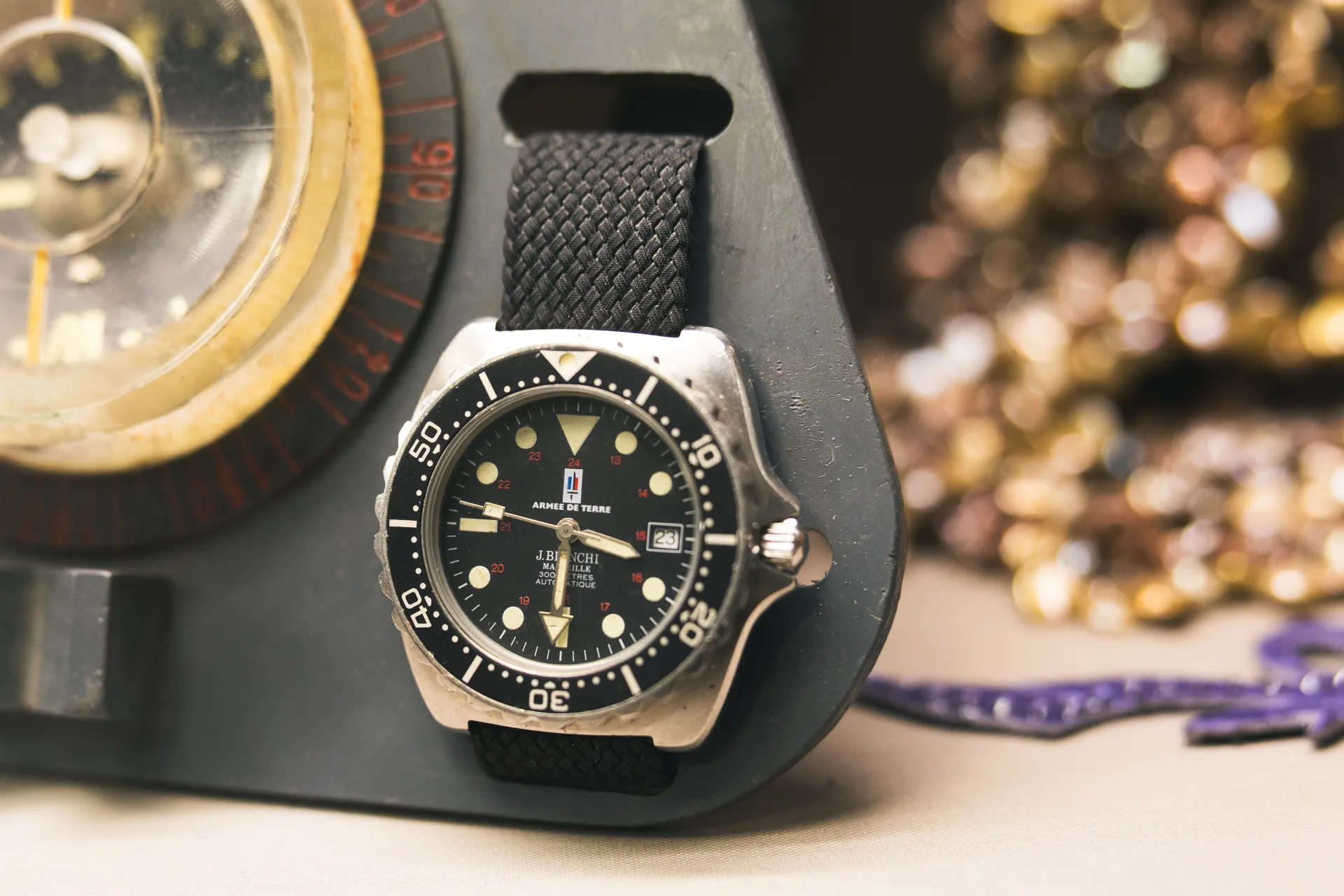 Montre de plongée Jacques Bianchi JB300, Armée de Terre